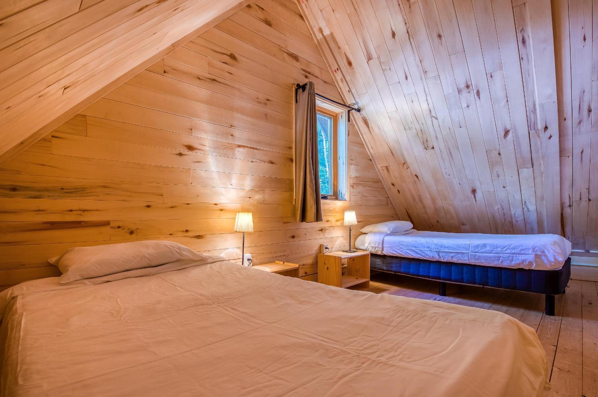 Huttopia White Mountains Albany Buitenkant foto