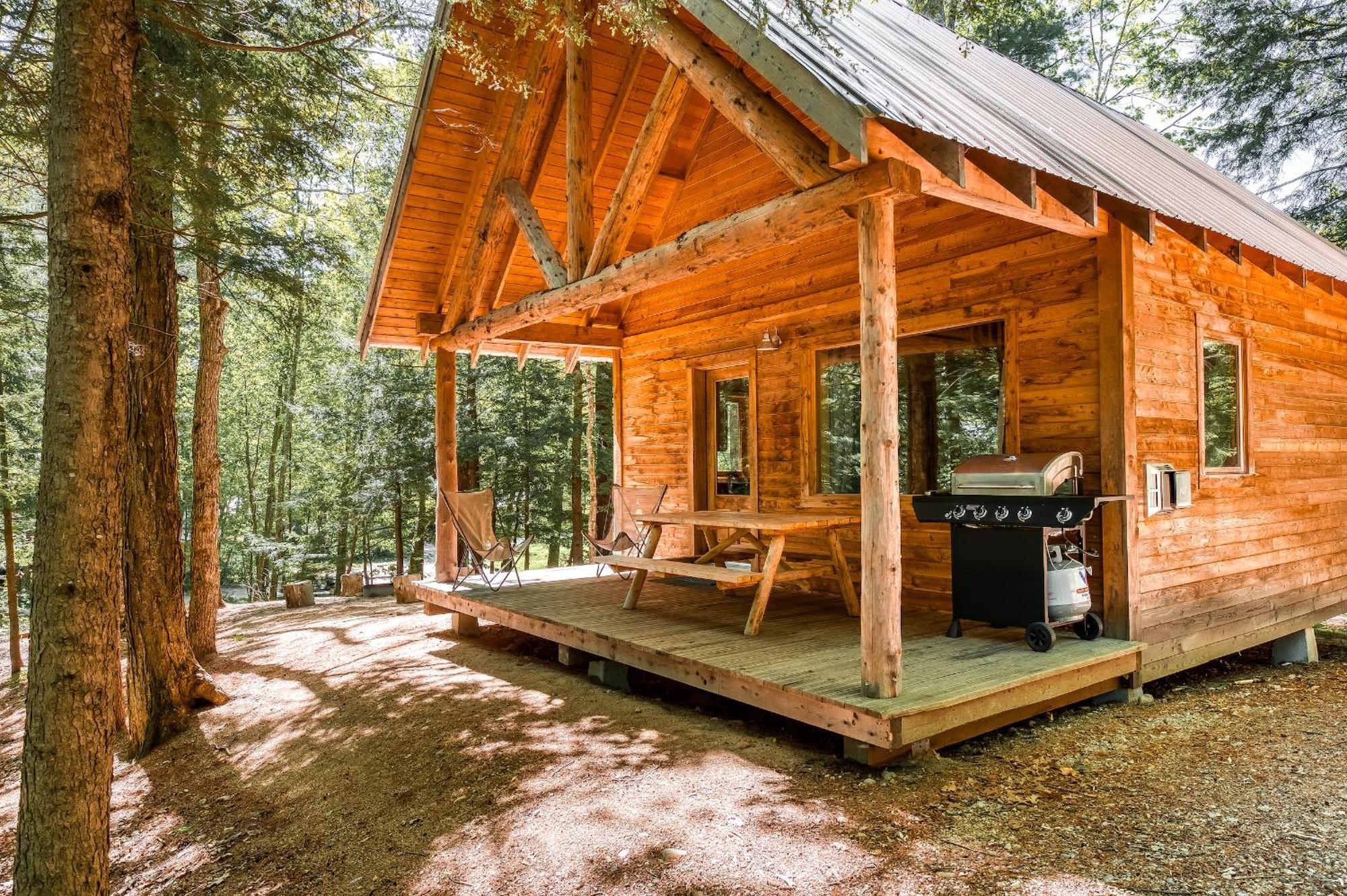 Huttopia White Mountains Albany Buitenkant foto