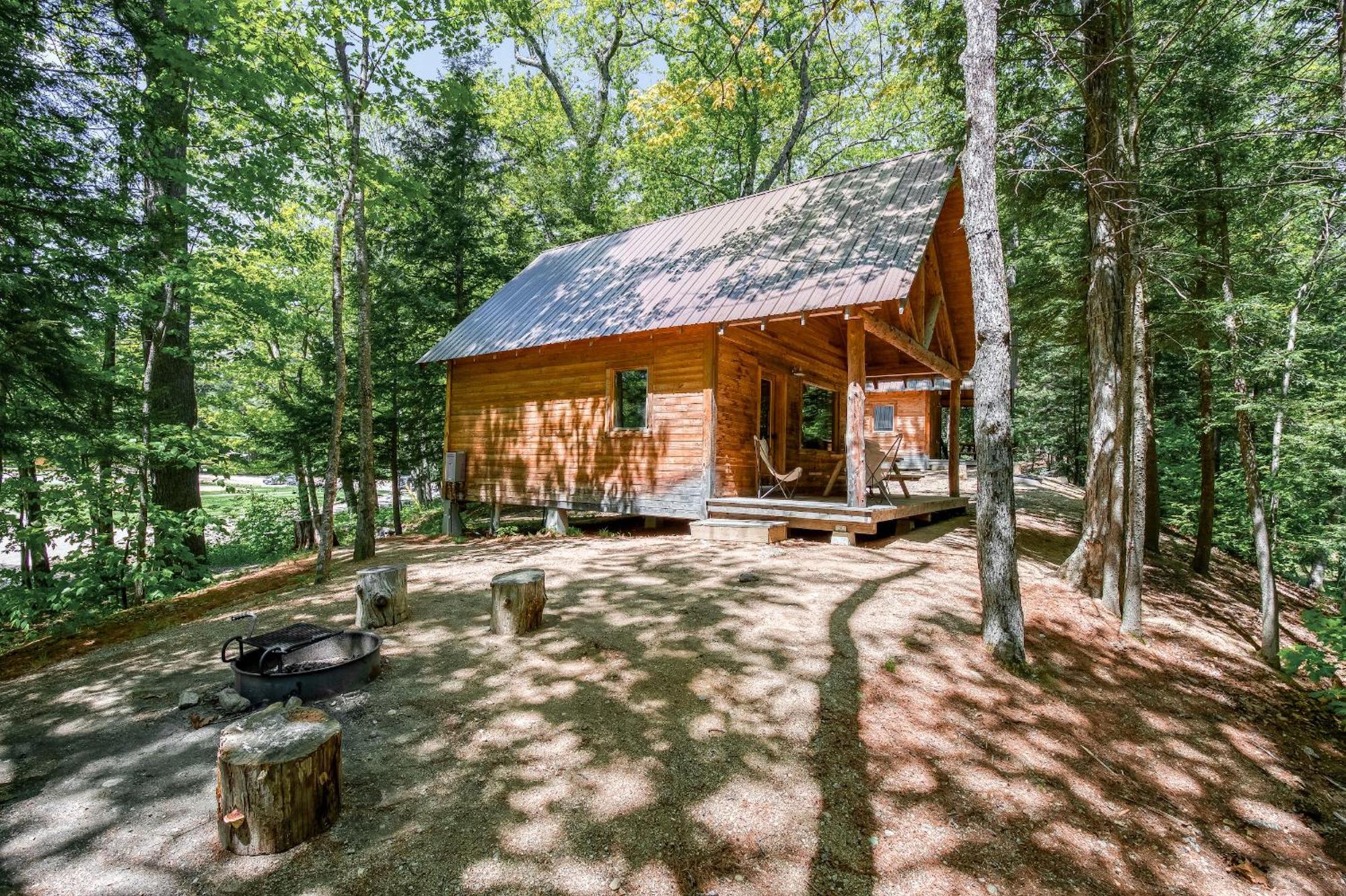 Huttopia White Mountains Albany Buitenkant foto