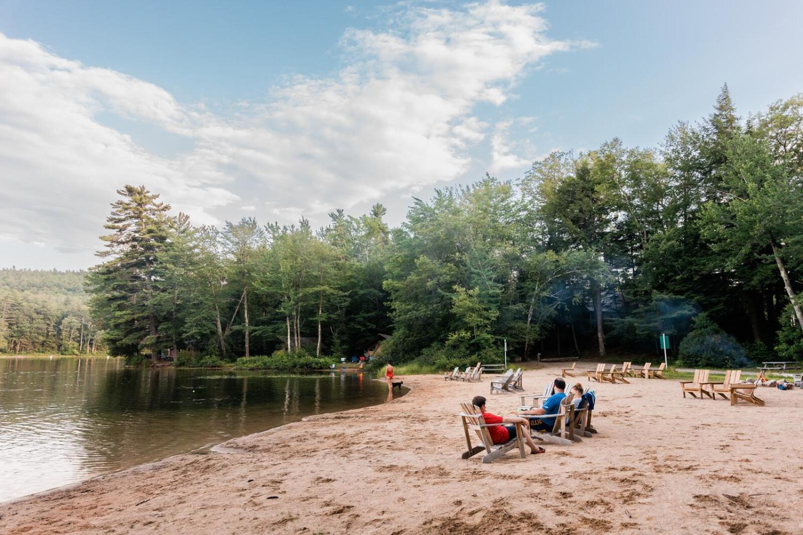 Huttopia White Mountains Albany Buitenkant foto