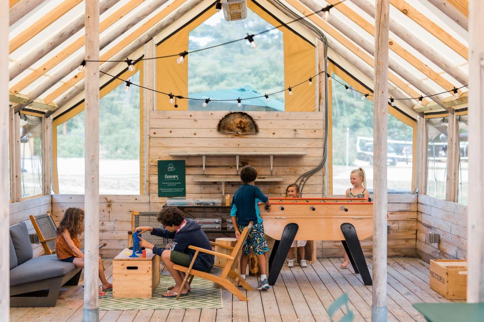 Huttopia White Mountains Albany Buitenkant foto