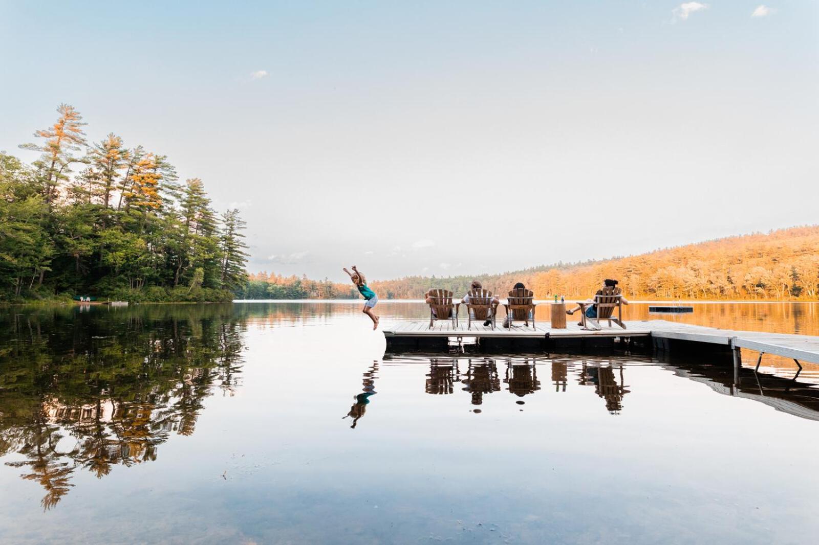 Huttopia White Mountains Albany Buitenkant foto