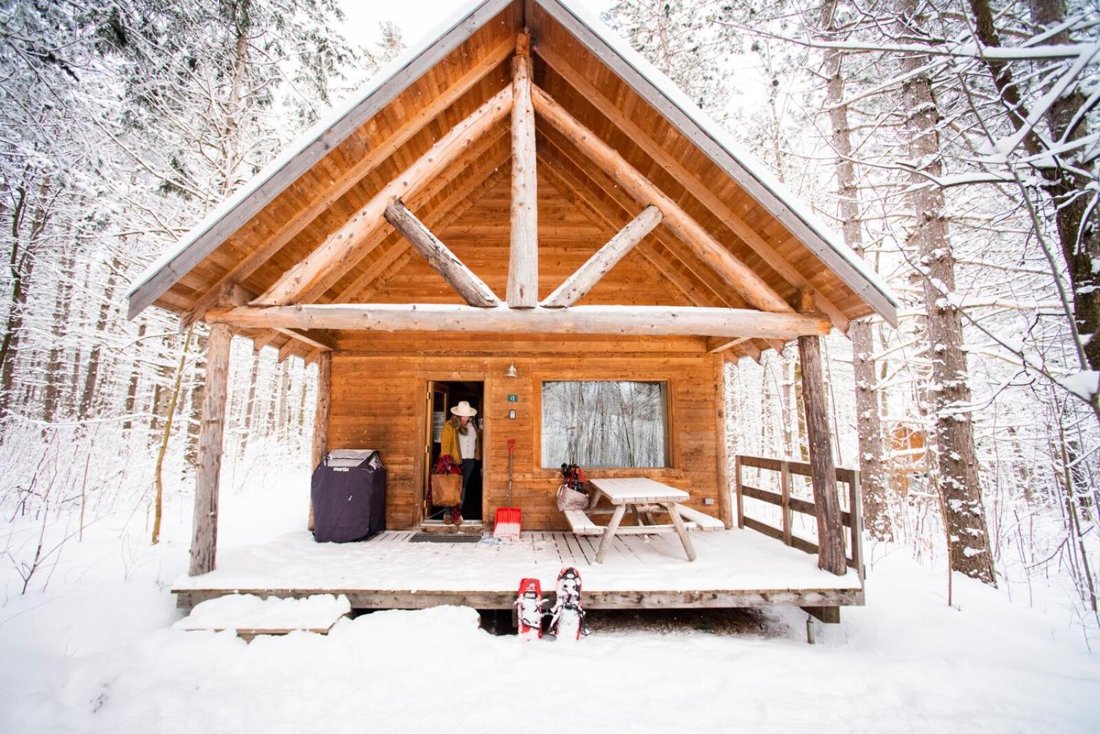 Huttopia White Mountains Albany Buitenkant foto